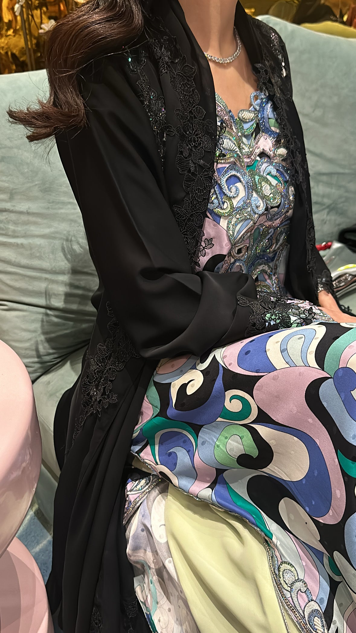 Gege x Coi Navy Lace