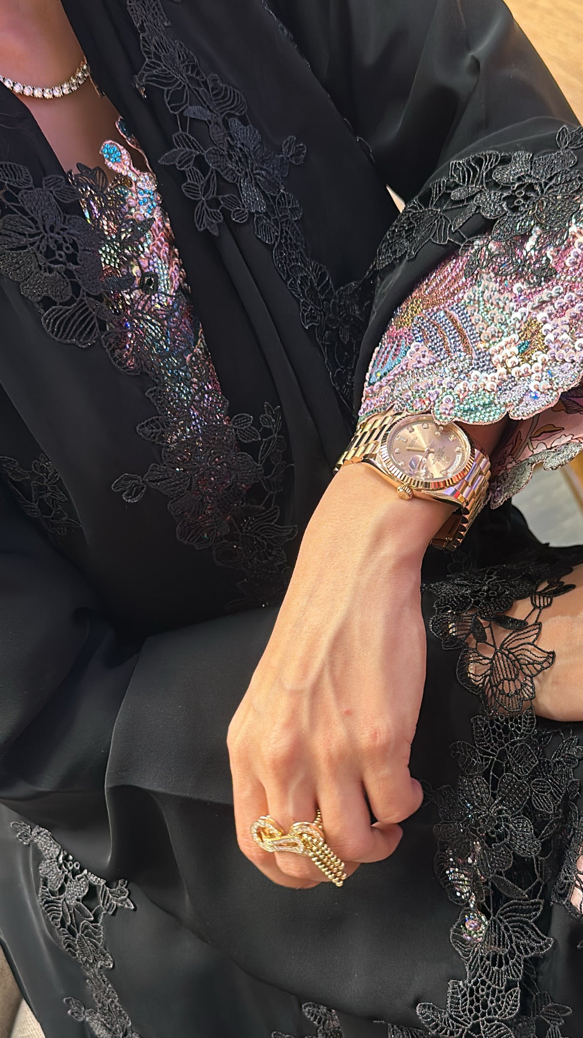 Gege x Coi Navy Lace