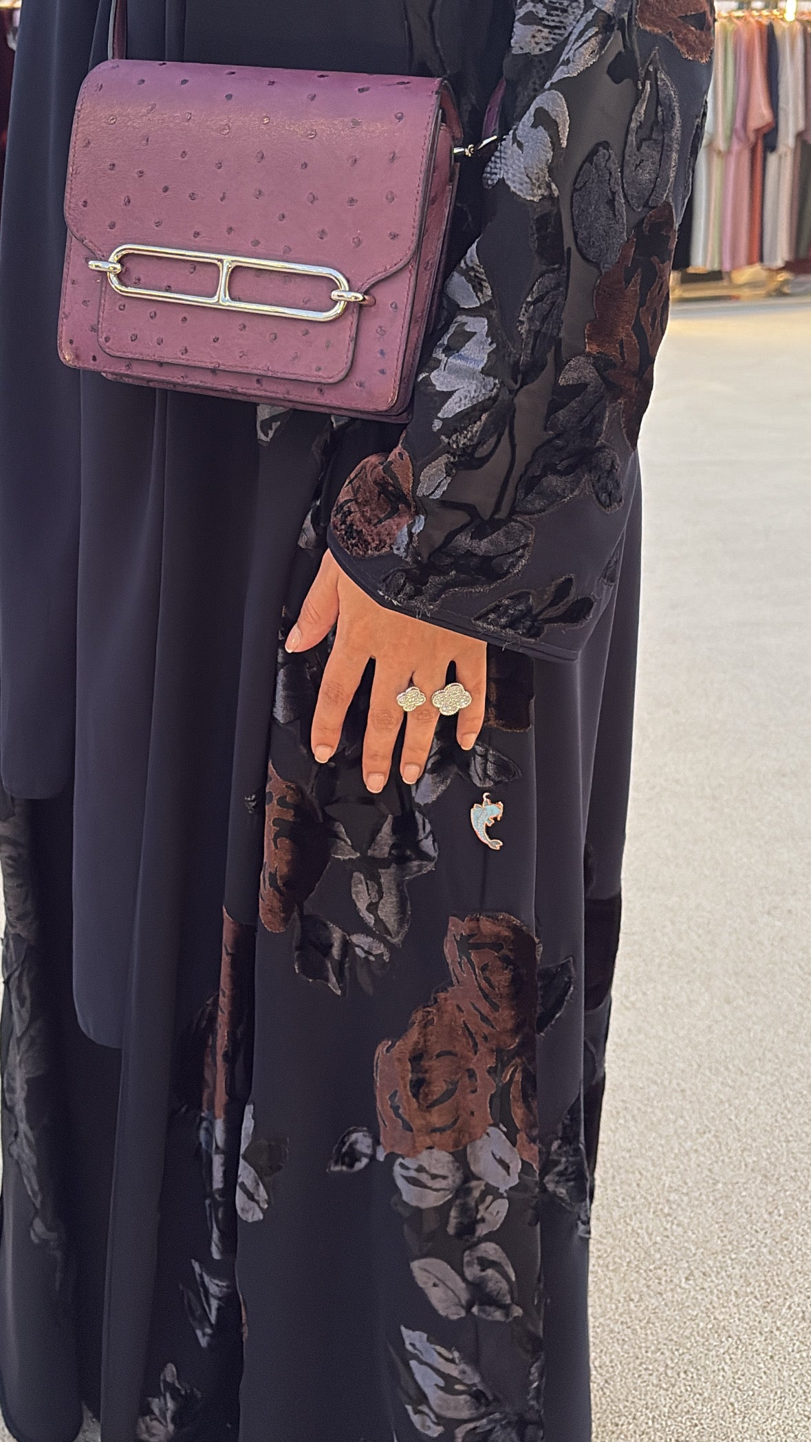 A florals navy