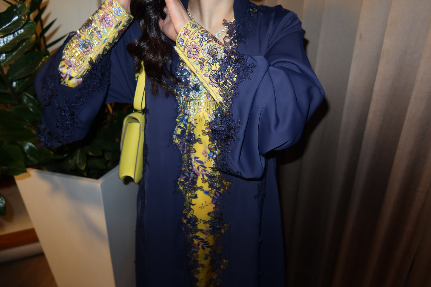 Gege x Coi Navy Lace