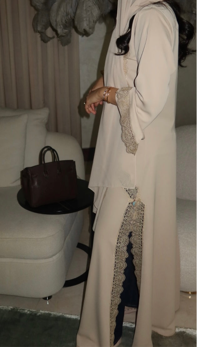 Beyond black in beige