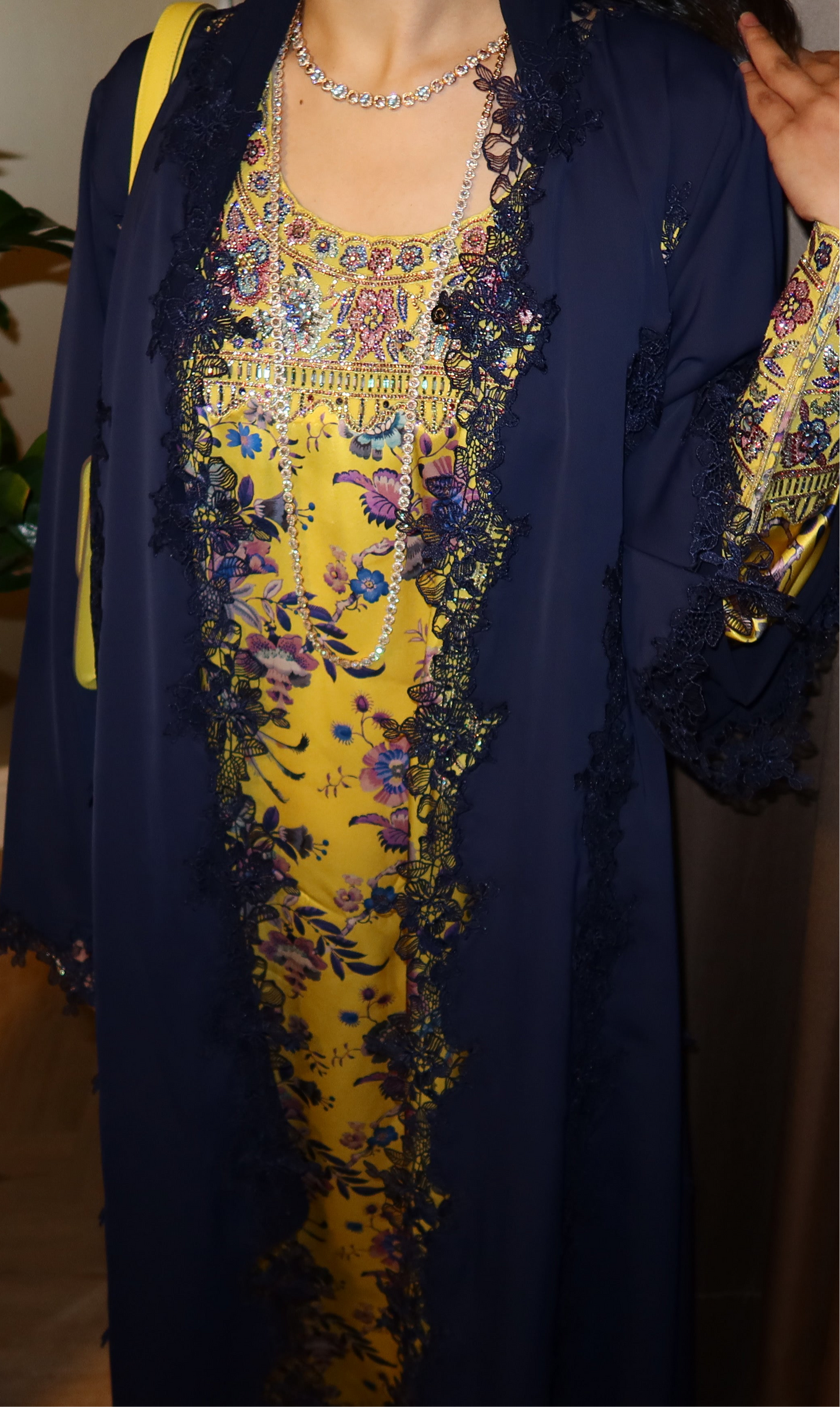 Gege x Coi Navy Lace